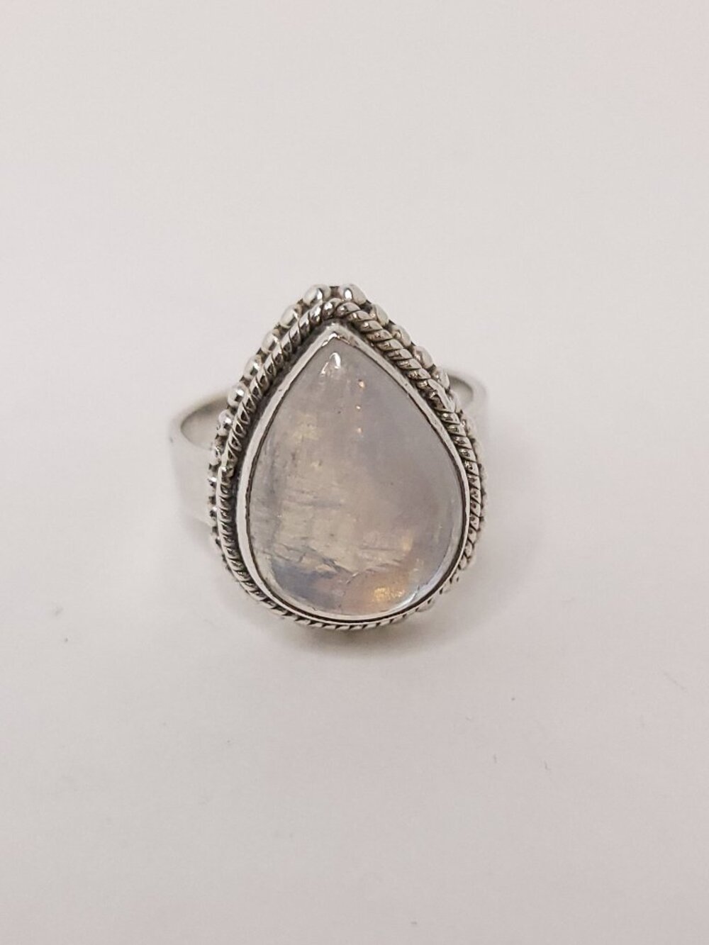Sterling Silver Moonstone Ring